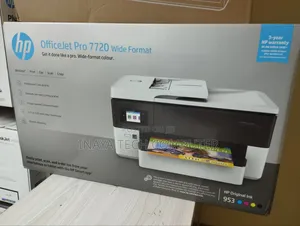 Hp Officejet Pro 7720 Print, Copy, Scan, Fax Printer