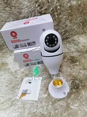 360 Rotate Auto Tracking 2mp V380 Pro Camera Light Bulb -