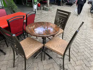 Restaurant And Bar Set Chairs And Marble Table