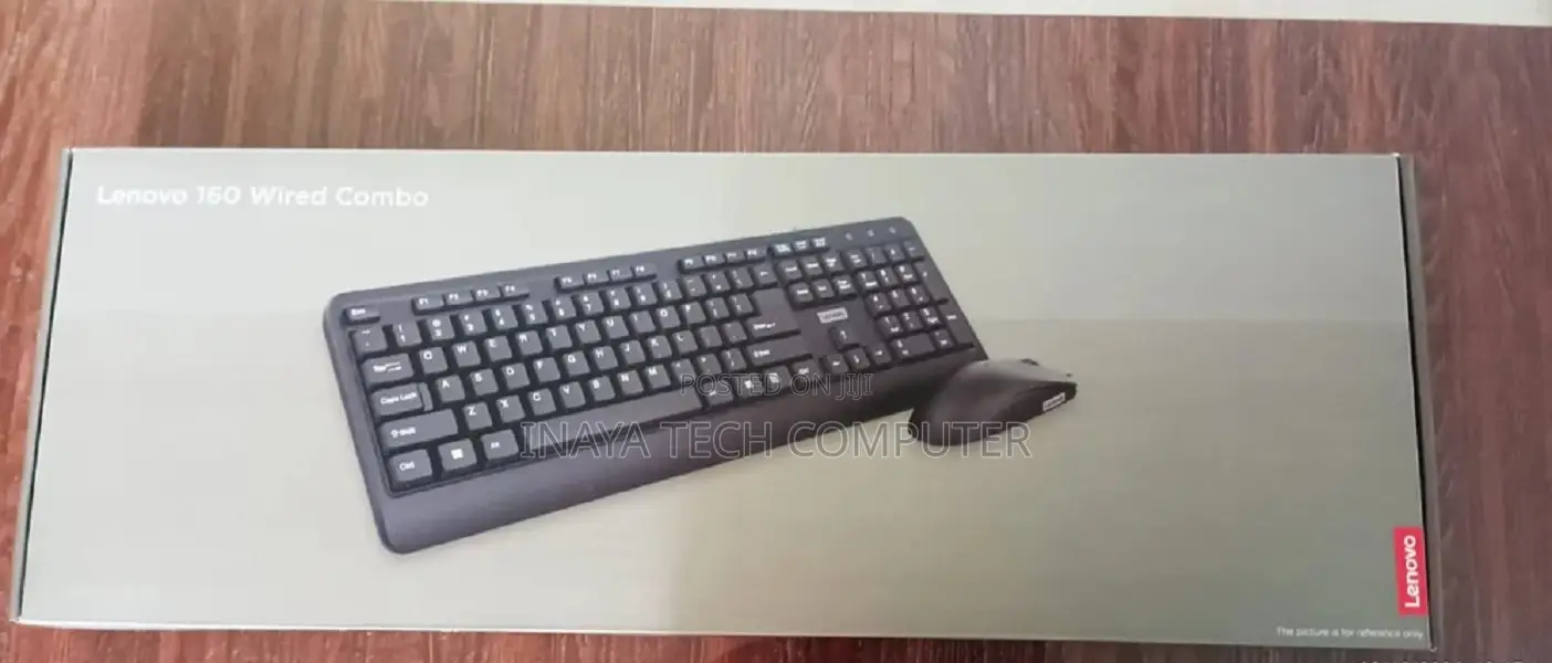 Lenovo 160 Wired Keyboard Mouse Combo