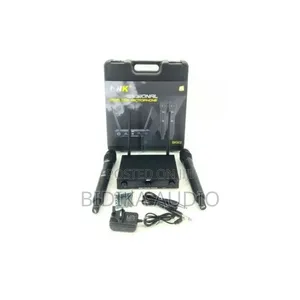 BNK Bk902 Uhf Dual 2 Channel Wireless Microphone System