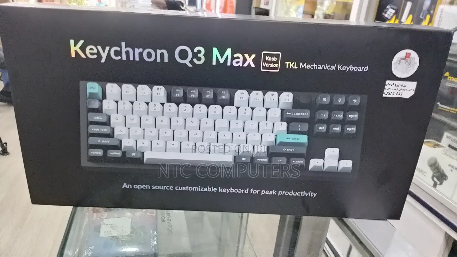 Keychron Q3 Max QMK/via Wireless Custom Mechanical
