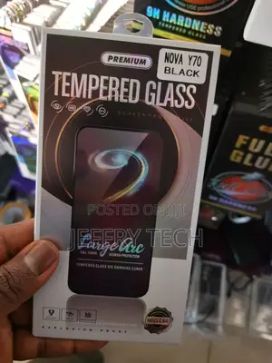 HGJTF Privacy Glass Screen Protector for Huawei Nova Y70