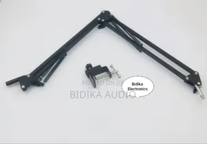 Adjustable Studio Microphone Suspension Scissor Arm Stand