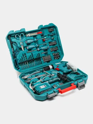 Total Cordless Drill Tools Set 165pcs Toolset Tool Boxes