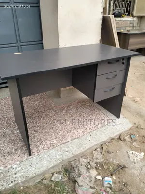 Grey Local Made Office Desk