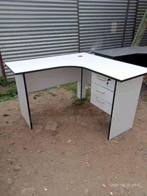 Home Desk With a L Shape