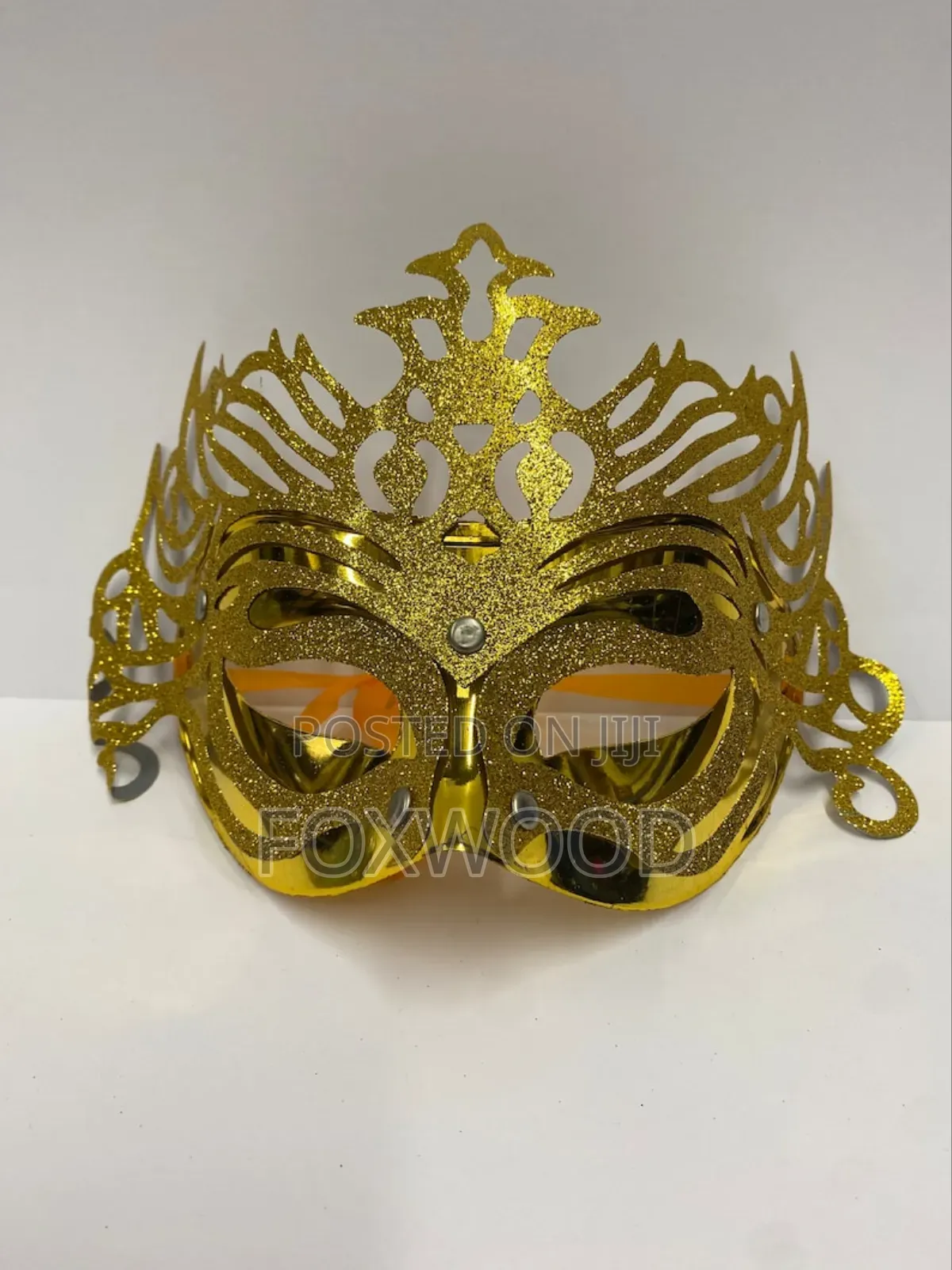 Shiny Glittery Party Face Masks