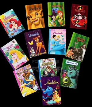 12 Disney Mini English Story Books
