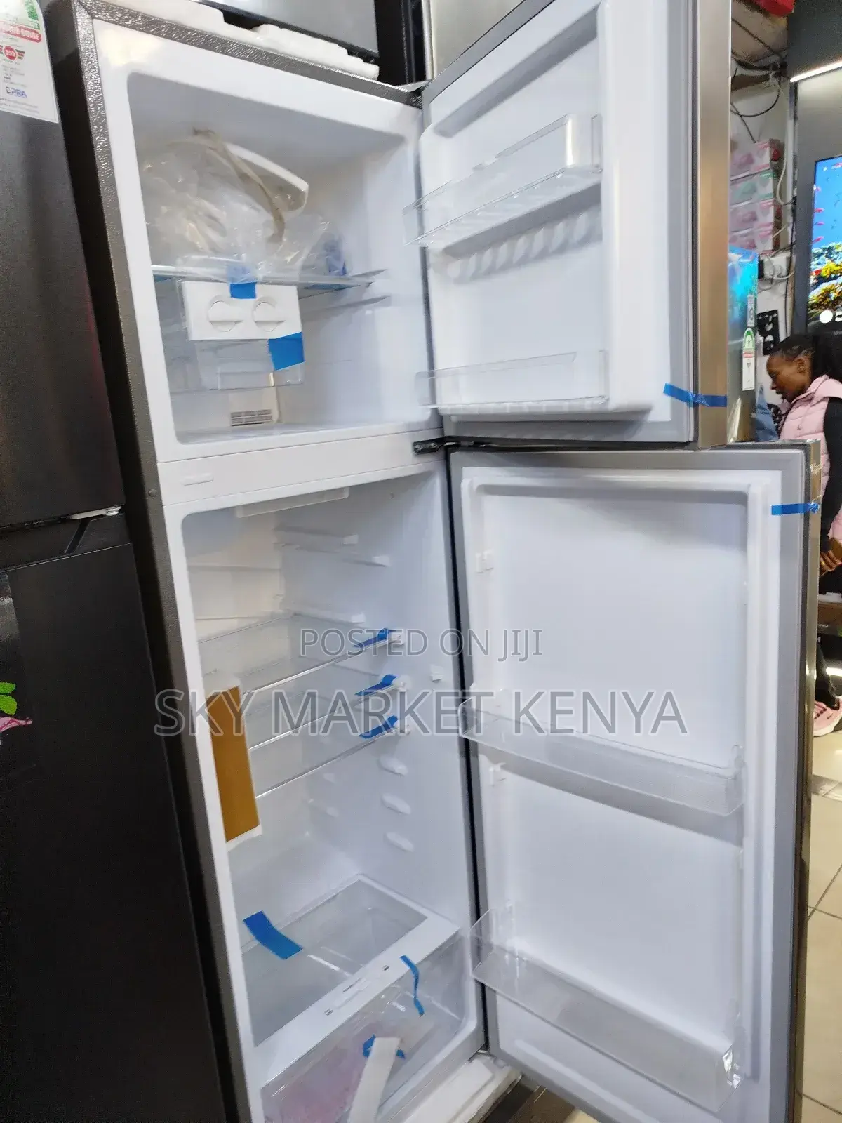 Smart Pro Fridge, Double Door , 255l – Silver,Sfr-325-Dt-I
