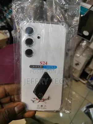 Gorilion Back Cover for Samsung Galaxy S24 (Transparent,