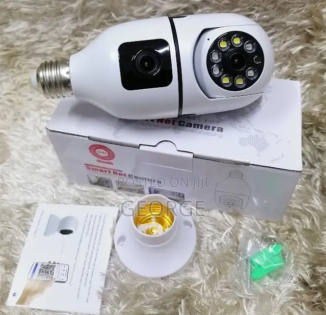 New 1080p Dual Lens Bulb PTZ Camera