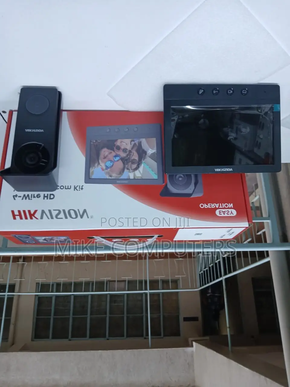 Easy to Operate 4-Wire Hd Video Intercom Kit Model;