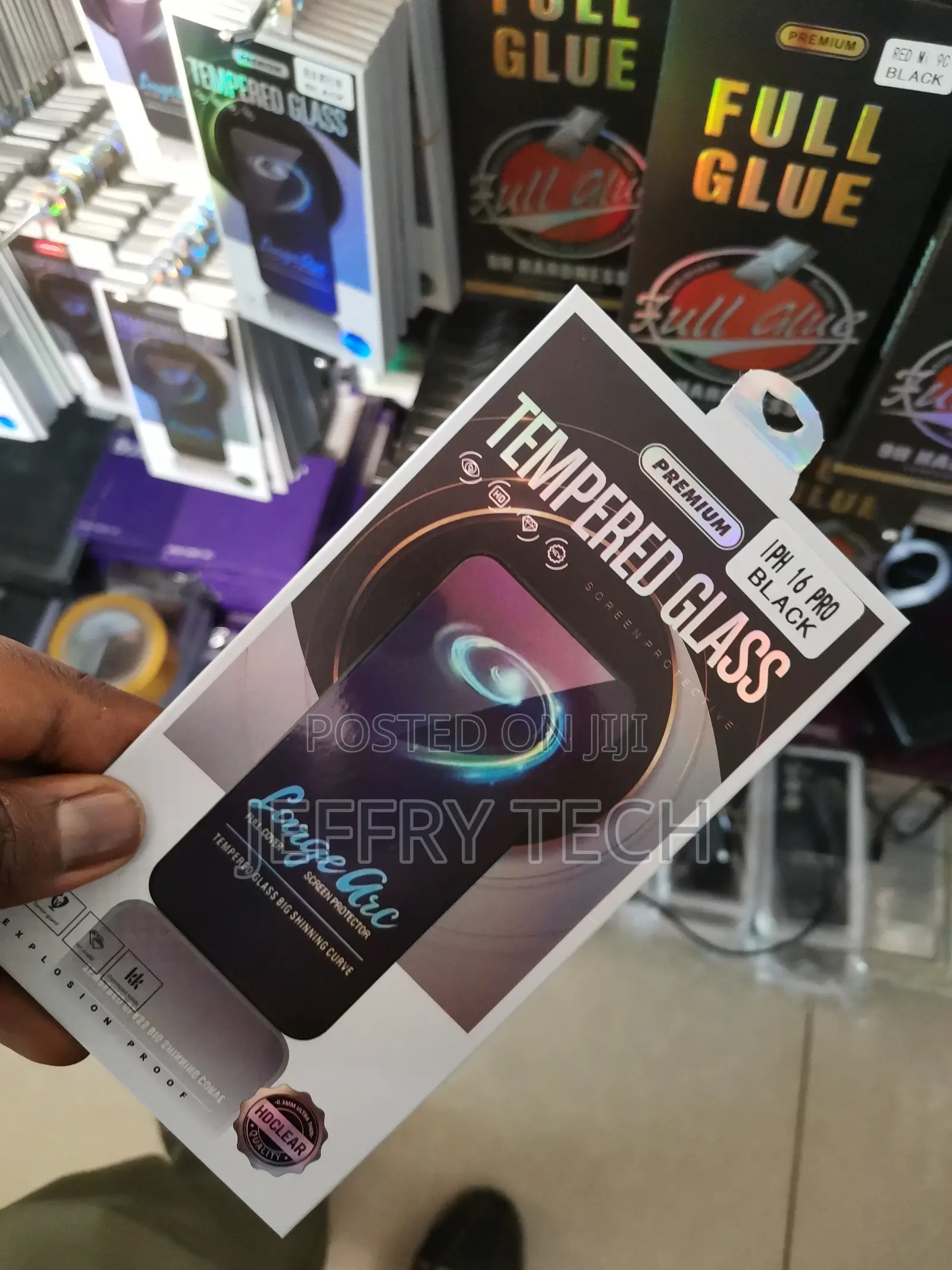 Brave iPhone 16 Pro 6.3" Privacy Screen Protector Privacy