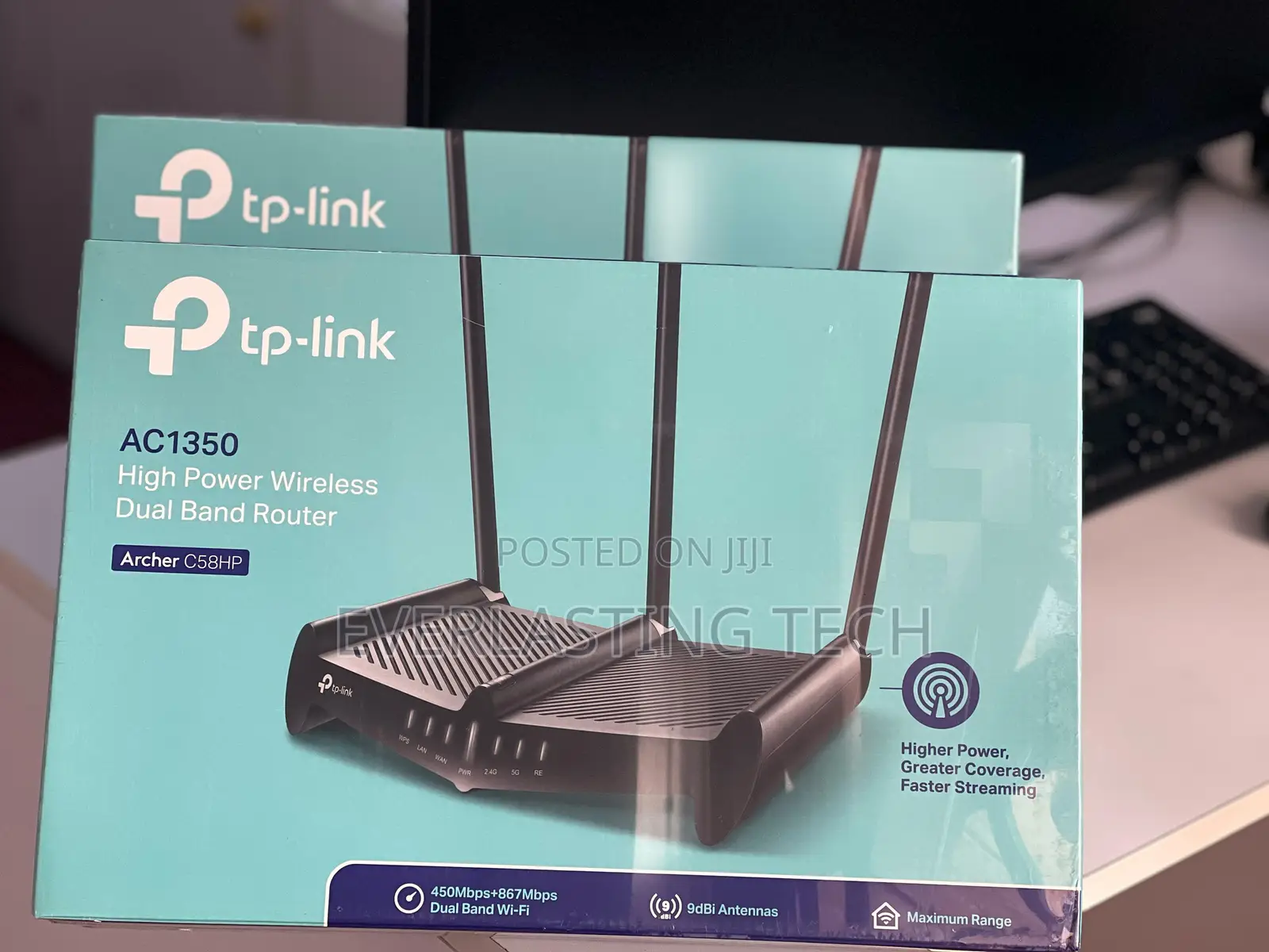 Tp-Link Ac1350 High Power Wireless Dual Band Router -C58hp
