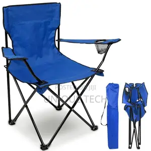 Green Foldable Camping Chair - Strong