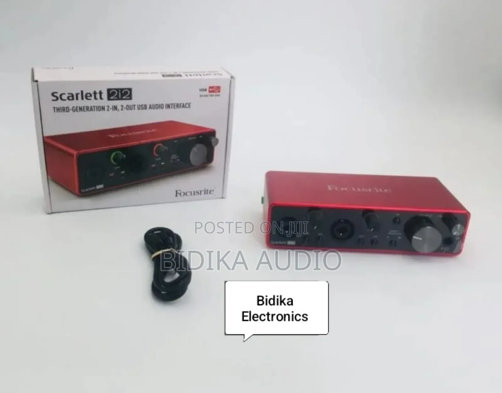Focusrite Scarlett 2i2 (3rd Gen) Usb Audio Interface