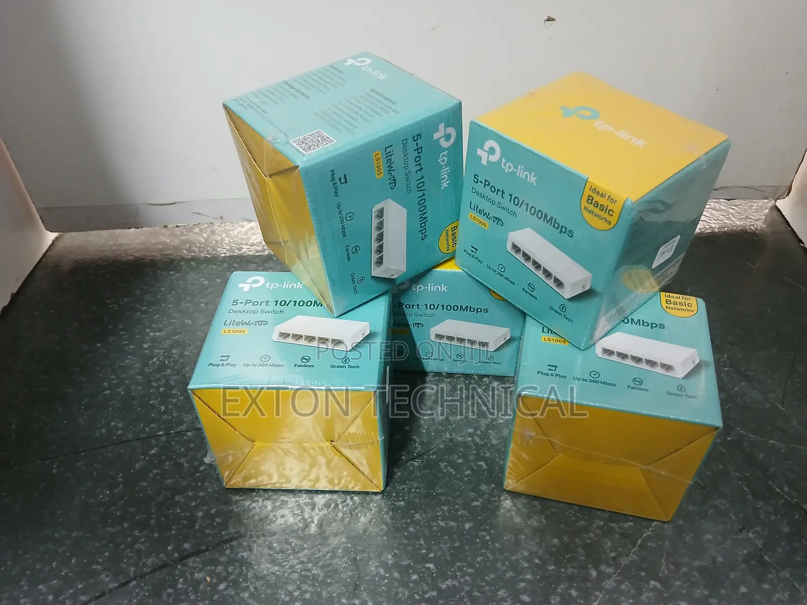Unmanaged 5-Port Tp Link Ls1005 Litewave Switch