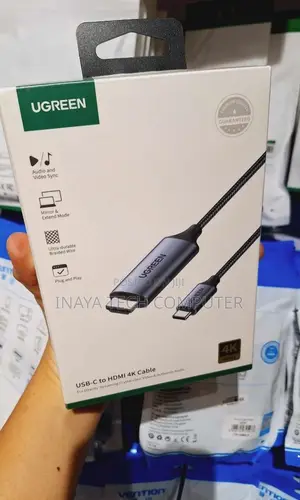 Ugreen Usb-C Male to Hdmi Male Cable 1.5m