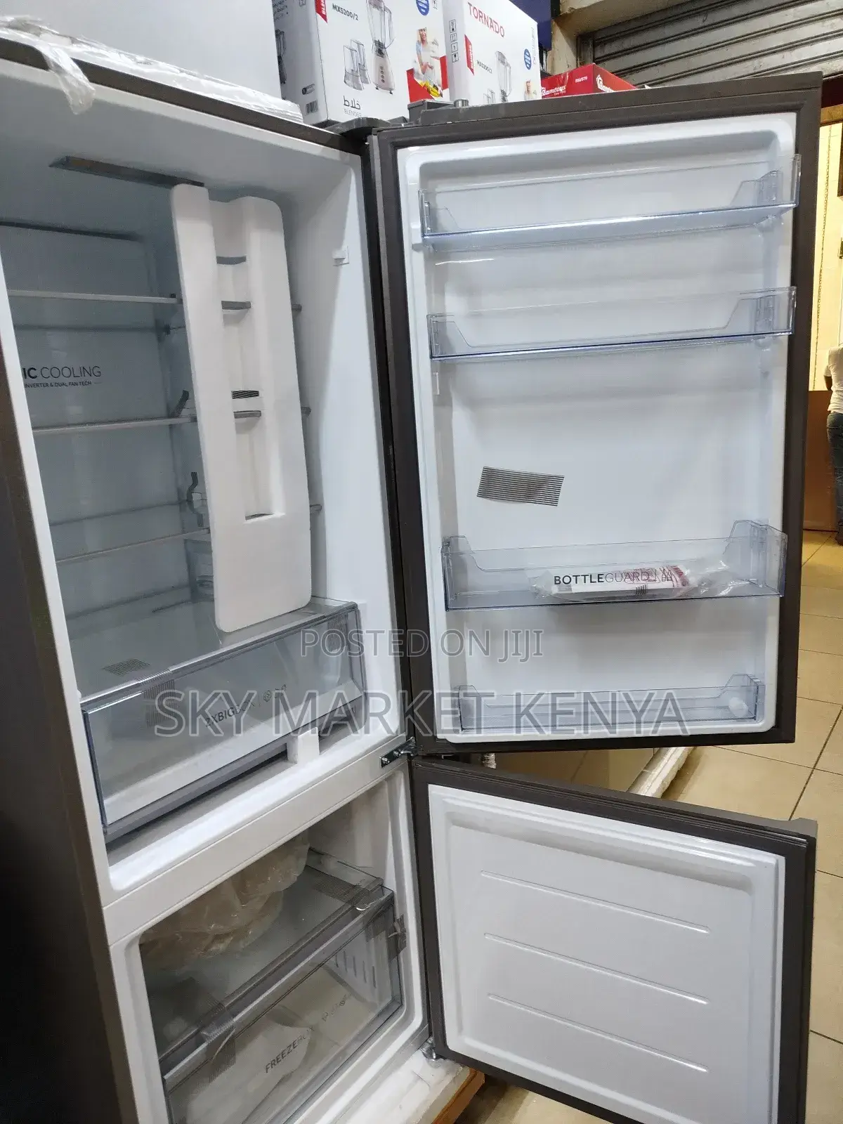 Haier Fridge 346l Bottom Mount Refrigerator – HRB-3664bs