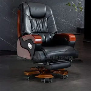 Office Chairs:Tilt Classic Midnight Black Executive Chair