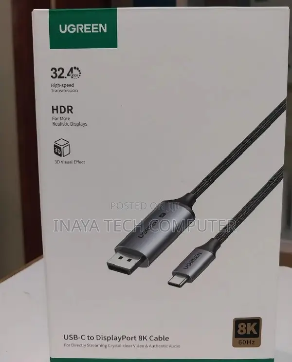 Ugreen Usb Tye-C to Display Male Cable