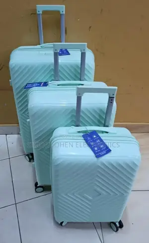 Unbreakable Double Zip Rubber Suitcase (Size 1)