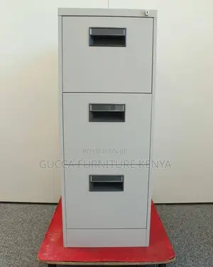 Cabinets: Office Document Storage With Key 3 Tiers