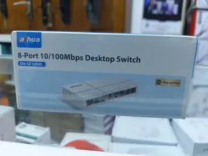 Dahua 8-Port 10/100mbps Desktop Switch (Model Dh-Sf1008l).