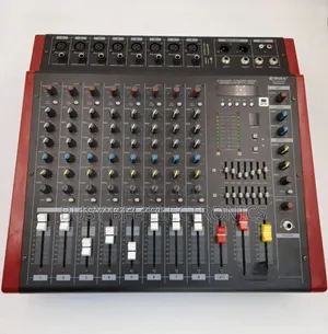 Red Omax 8 Channels Powered Mixer