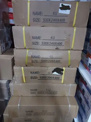 Cardboard Box Containing A 6u Network Cabinet530x300x400 Mm,