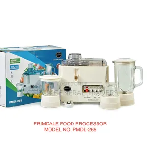 Primdale 4in1 Food Processor,Blender, Grinder,Juicer, Miller