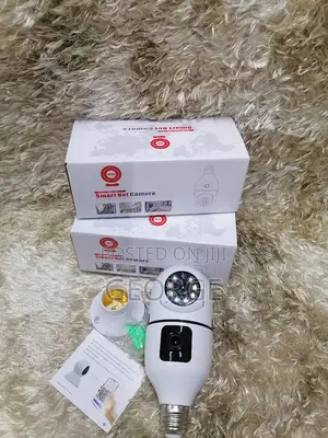Slashed Price 
Dual Lens Camera V380 Bulb V380 PTZ Wifi