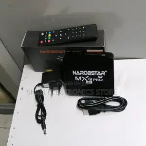 16gb+256gb Premier MXQ Pro 5g Smart Android Tv Box- Black