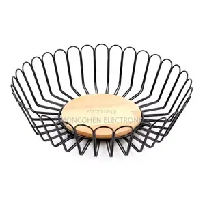 Creative Metal Fruit Bowl Basket