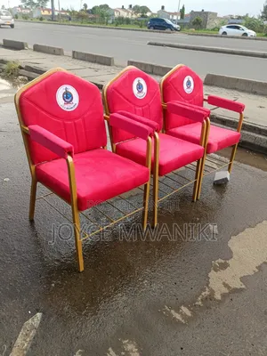 Branded Church Red Chairs, With Armrest