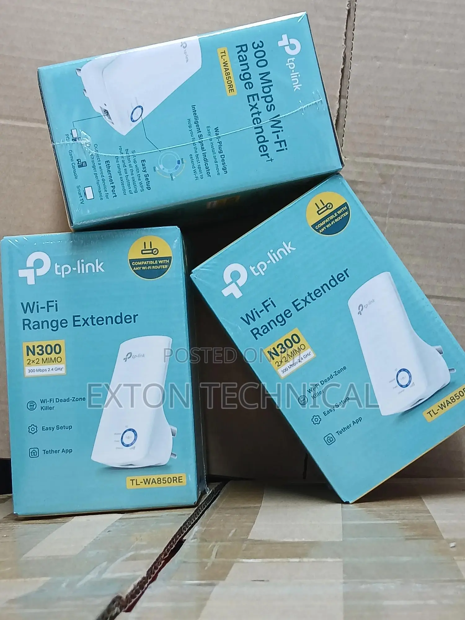 N300 External Antennas Wifi Range Extender