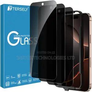 Privacy Screen Protector for iPhone 16 Pro Max 3-Pack