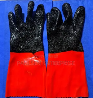 Heavy Duty Rough Pvc Gloves