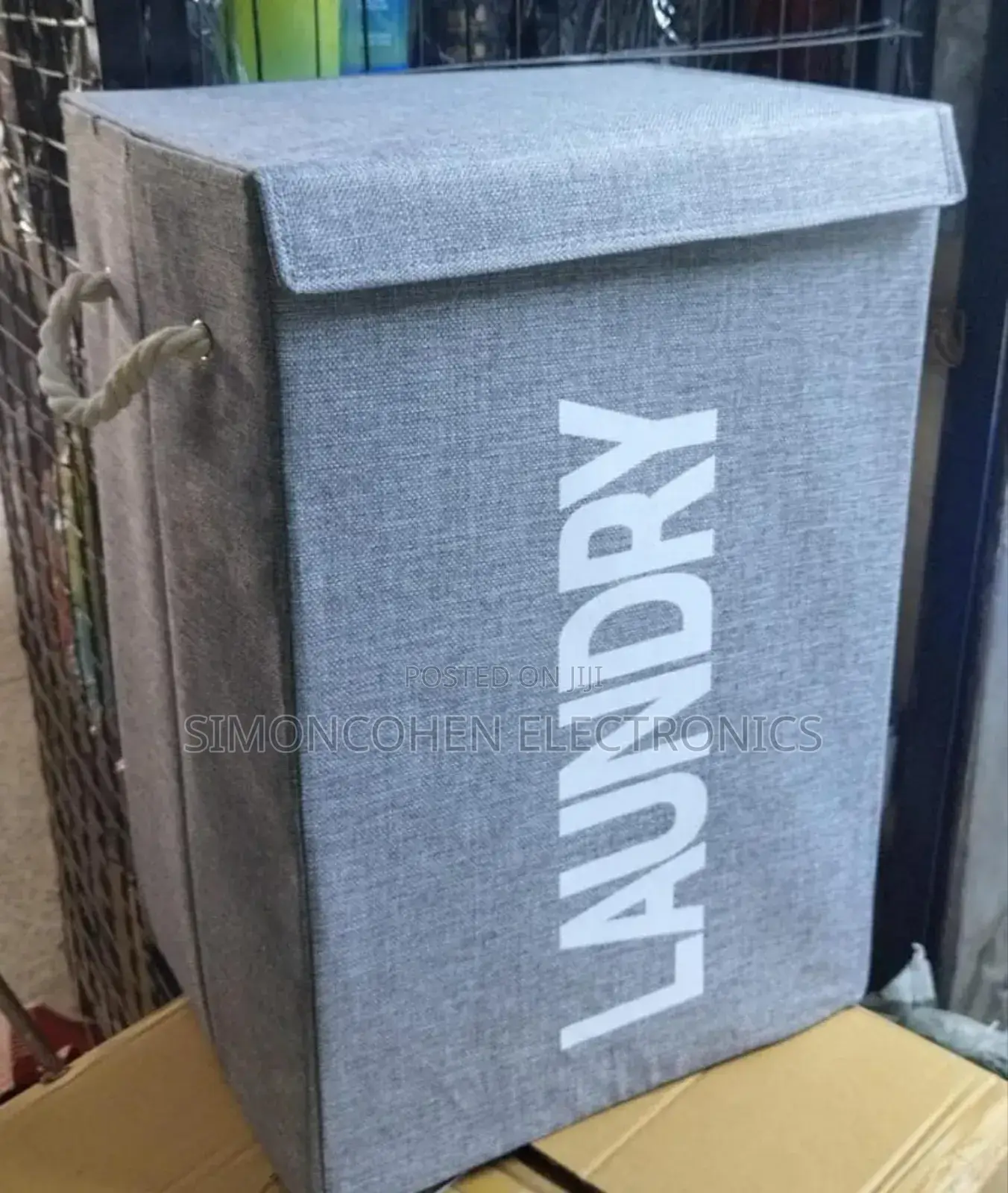 Laundry Organizer/Basket With Lid