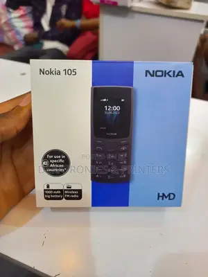 New Nokia 105 4G Black
