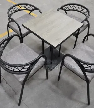 Modern 4 Seater Chairs and Table Dining Set.