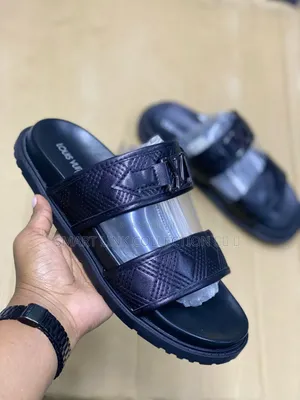 Leather Open Shoes
