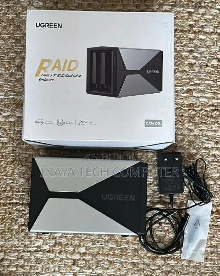 Ugreen 2.5" Sata Dual Bay Raid Hard Drive Enclosure