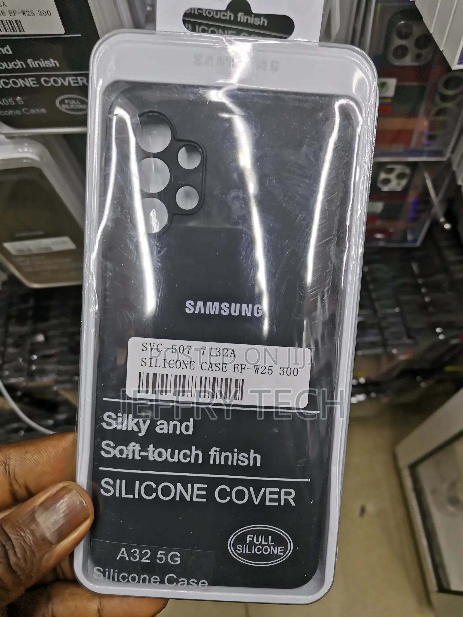 Yrakozin Silicone Case With Microfiber Lining for A32 5g