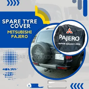 16" Pajero Cars With Rear Wheel Spare Canvas Cover
