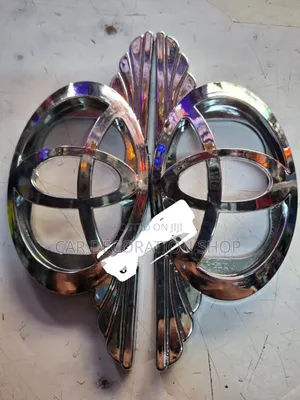 Front Wing Side Indicator Lamp Covers With Toyota Logo