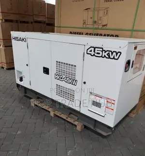 Hisaki Super Silent Diesel Generator 45kw 55kva 3 Phase
