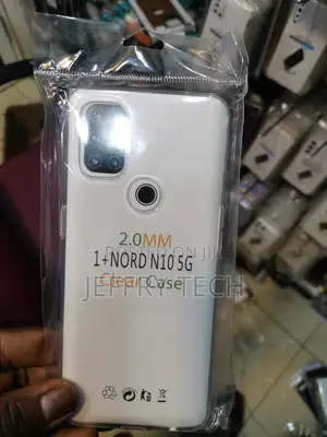Worfox Back Cover for Oneplus Nord N10 Transparent, Camera