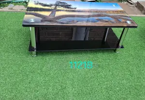 Brown Marble Coffee Table Set